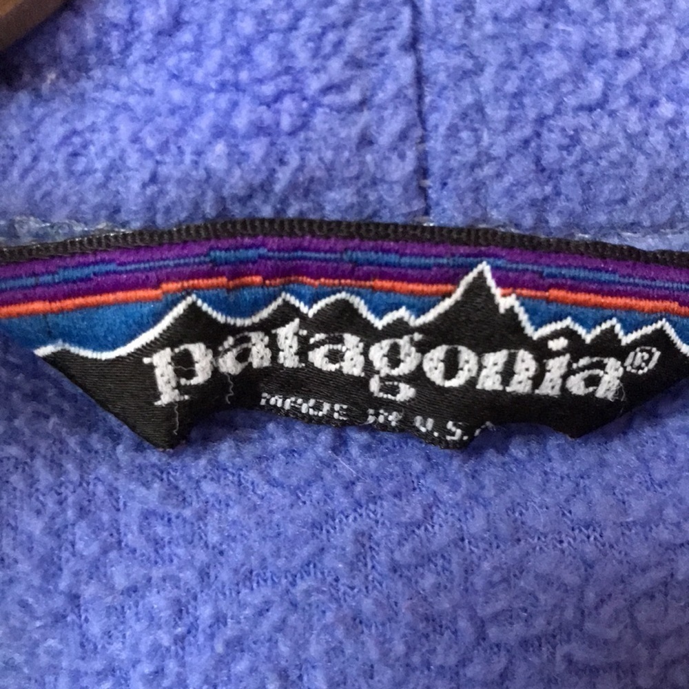 Vintage Blue Patagonia Jacket Size 11/12 - Picture 3 of 6